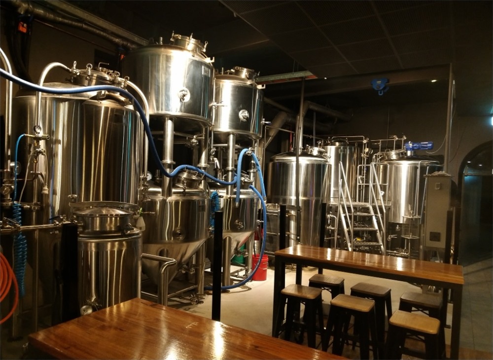 Bond Store Wallaroo Australia - 1000L brewery equipment installed